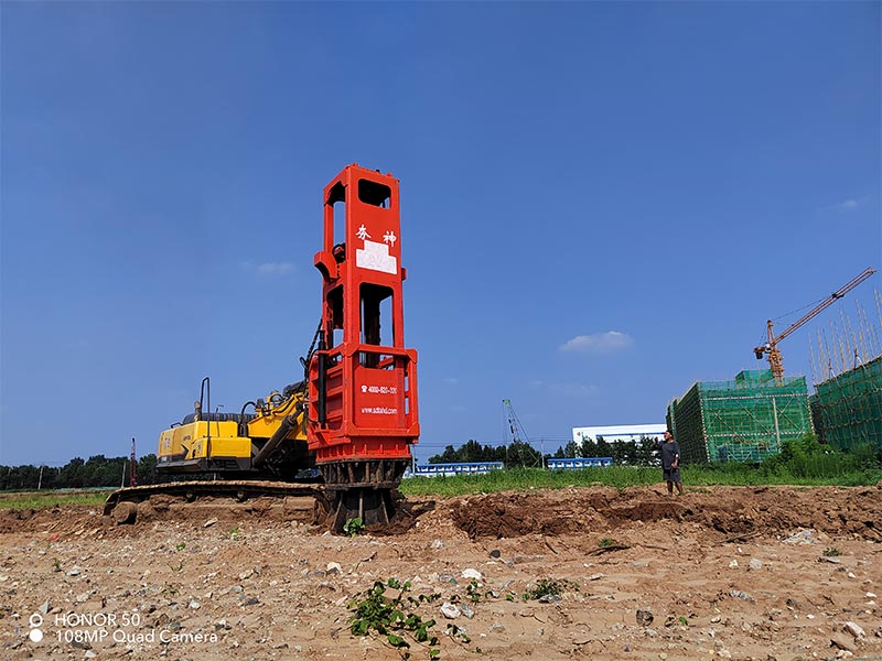 HC高速液壓夯實機地基處理